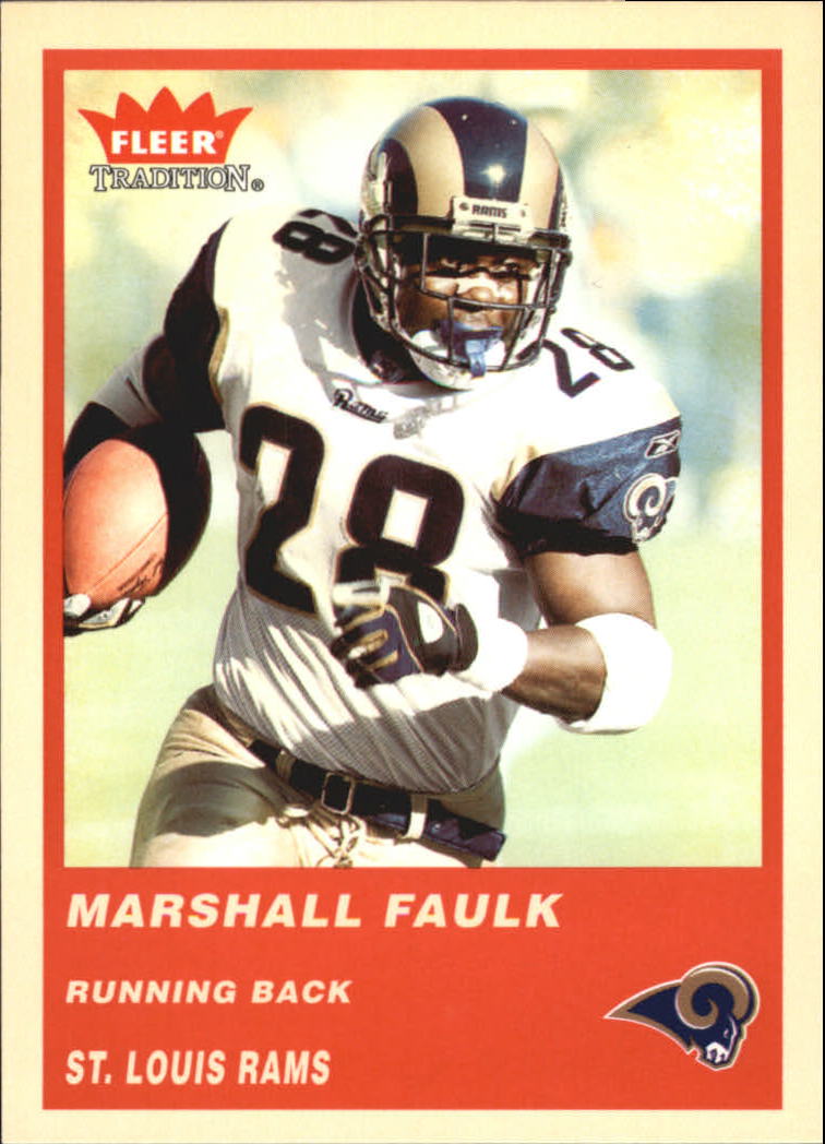 2004 Fleer Tradition #113 Marshall Faulk