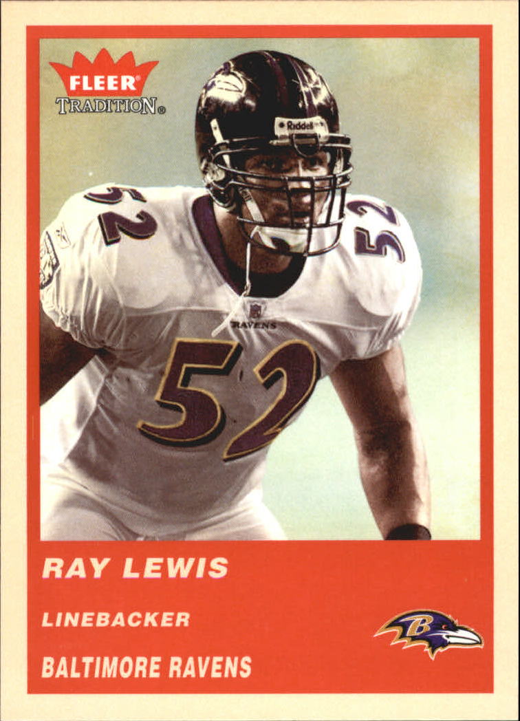2004 Fleer Tradition #118 Ray Lewis
