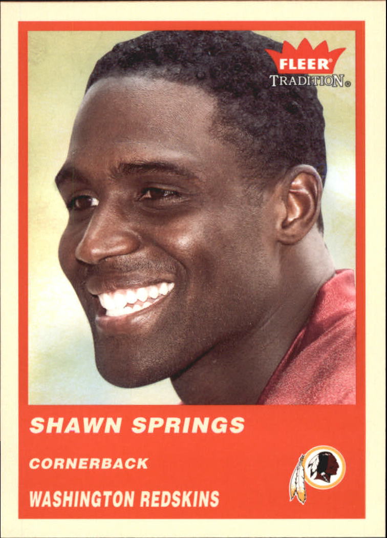 2004 Fleer Tradition #156 Shawn Springs