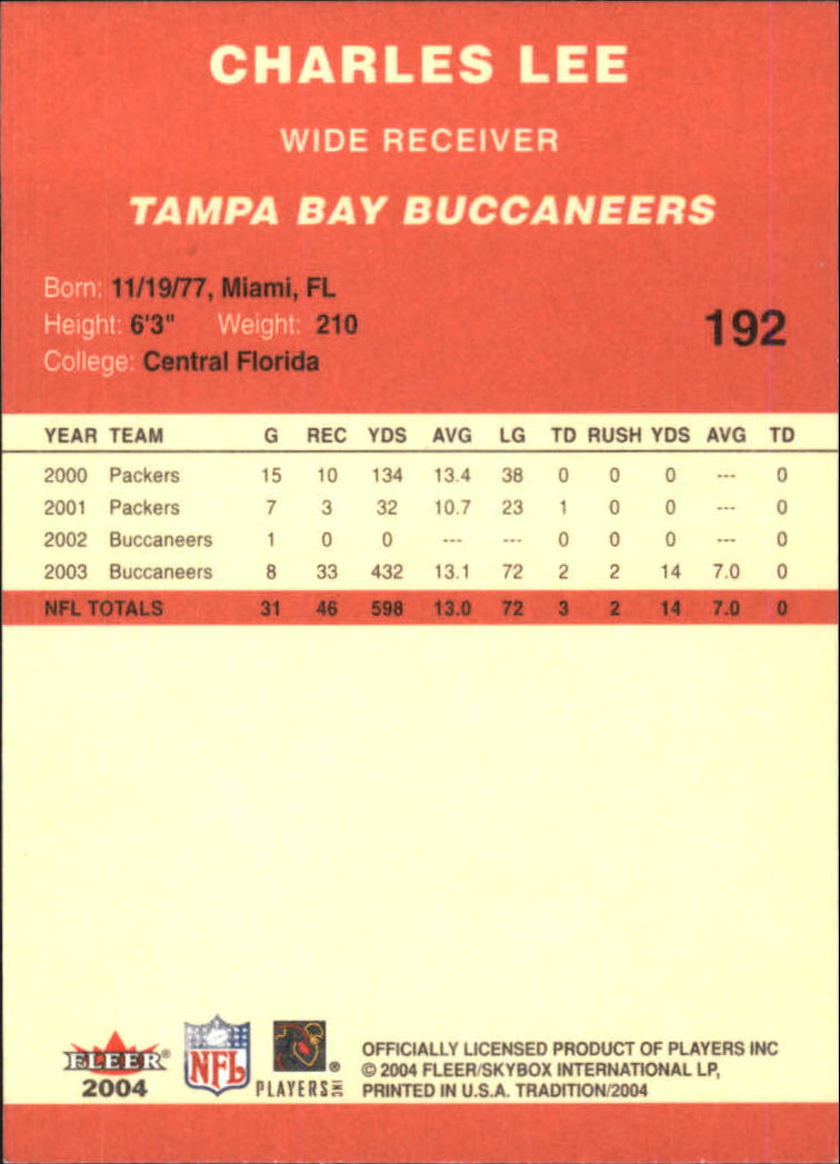 A9361- 2004 Fleer Tradition FB Cards 1-360 +Inserts -You Pick- 15+ FREE US SHIP - Picture 101 of 241