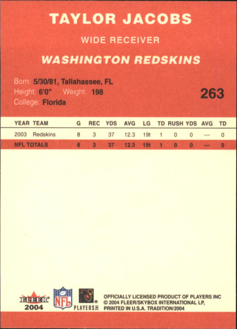 A9361- 2004 Fleer Tradition FB Cards 1-360 +Inserts -You Pick- 15+ FREE US SHIP - Picture 139 of 241