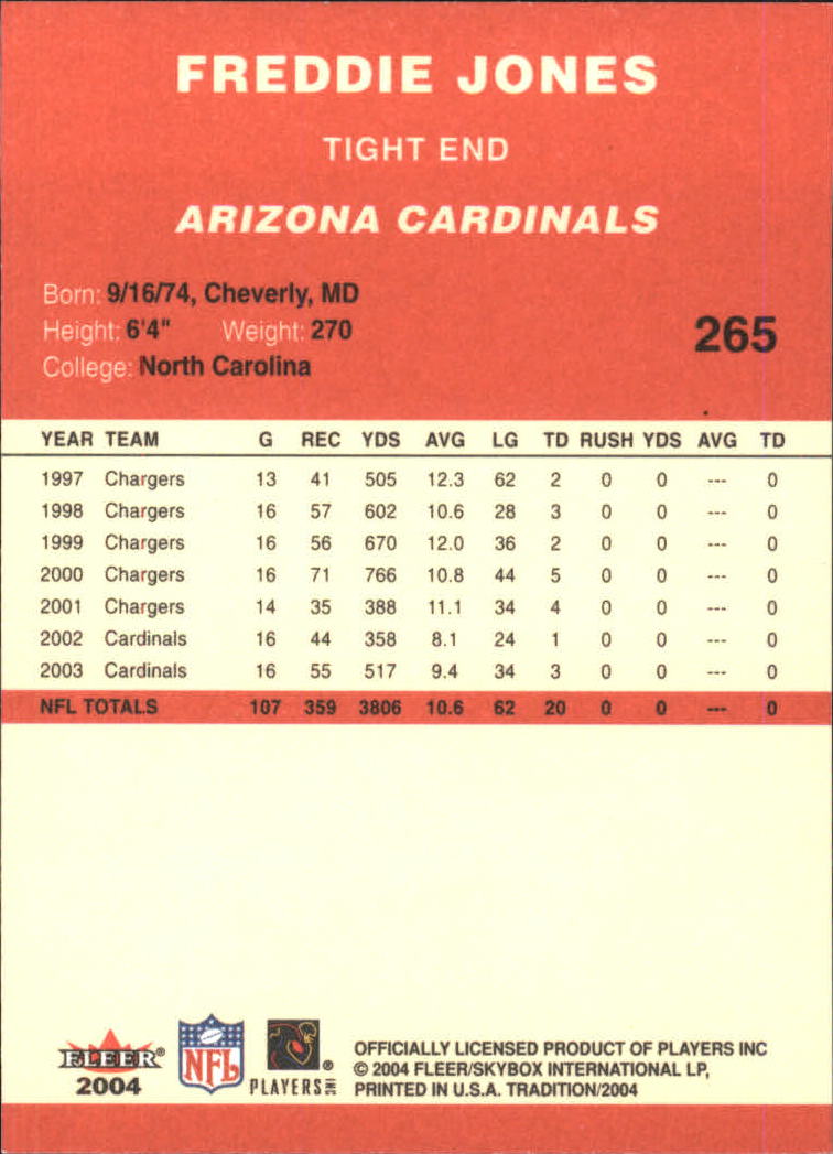 A9361- 2004 Fleer Tradition FB Cards 1-360 +Inserts -You Pick- 15+ FREE US SHIP - Picture 141 of 241