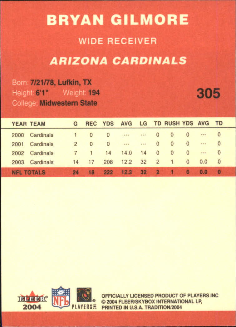 A9361- 2004 Fleer Tradition FB Cards 1-360 +Inserts -You Pick- 15+ FREE US SHIP - Picture 193 of 241