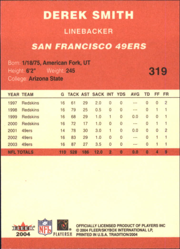 A9361- 2004 Fleer Tradition FB Cards 1-360 +Inserts -You Pick- 15+ FREE US SHIP - Picture 209 of 241
