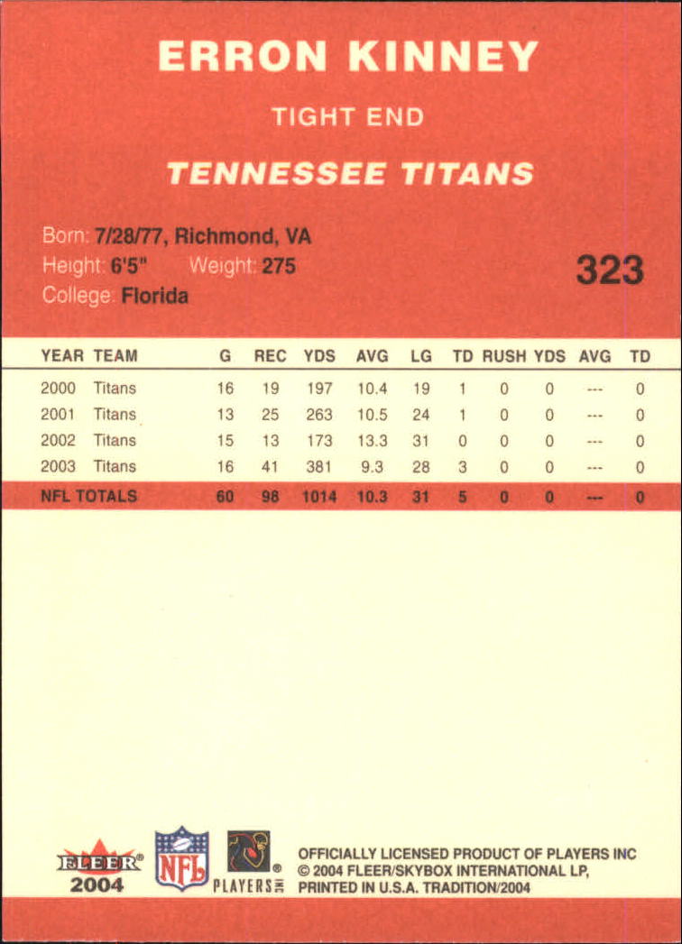 A9361- 2004 Fleer Tradition FB Cards 1-360 +Inserts -You Pick- 15+ FREE US SHIP - Picture 213 of 241