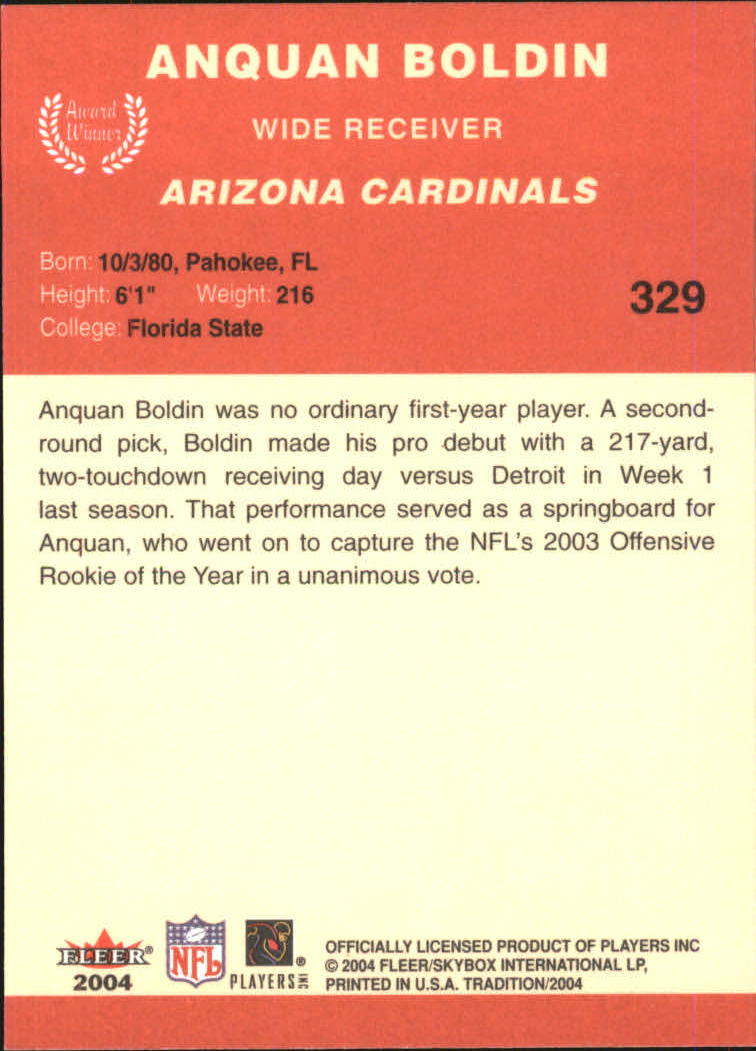 A9361- 2004 Fleer Tradition FB Cards 1-360 +Inserts -You Pick- 15+ FREE US SHIP - Picture 221 of 241