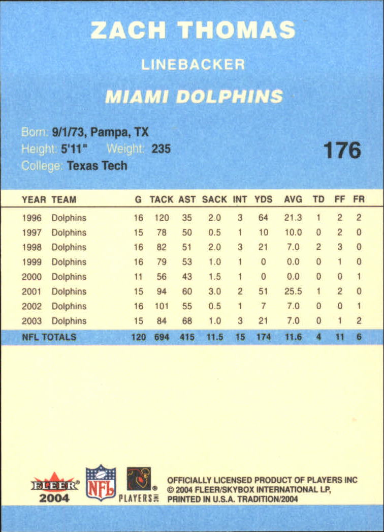 A9361- 2004 Fleer Tradition Blue FB Cards 1-250 -You Pick- 15+ FREE US SHIP - Picture 62 of 168