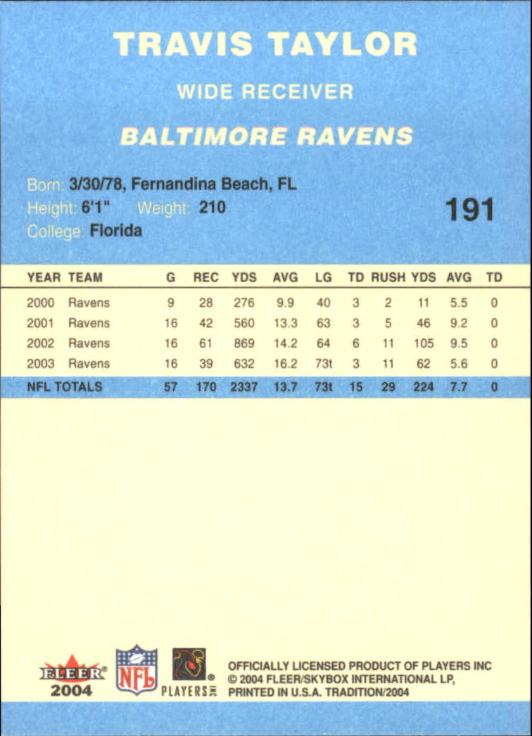 A9361- 2004 Fleer Tradition Blue FB Cards 1-250 -You Pick- 15+ FREE US SHIP - Picture 86 of 168