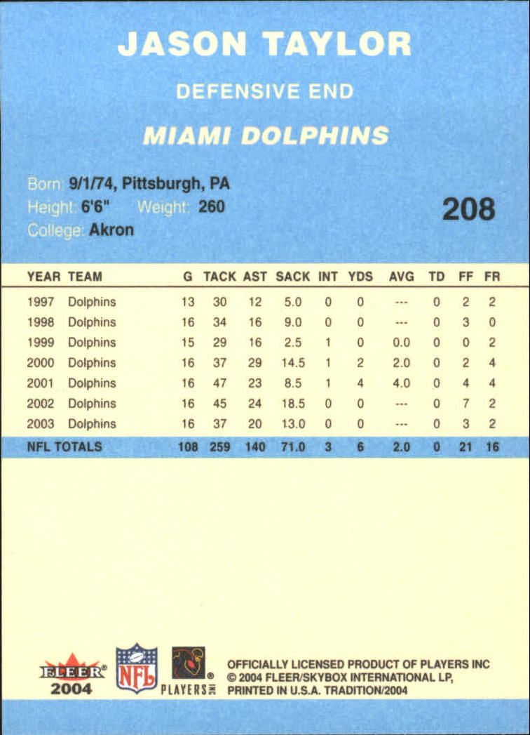 A9361- 2004 Fleer Tradition Blue FB Cards 1-250 -You Pick- 15+ FREE US SHIP - Picture 104 of 168
