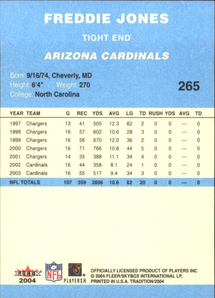 A9361- 2004 Fleer Tradition Blue FB Cards 251-360 -You Pick- 15+ FREE US SHIP - Picture 7 of 162