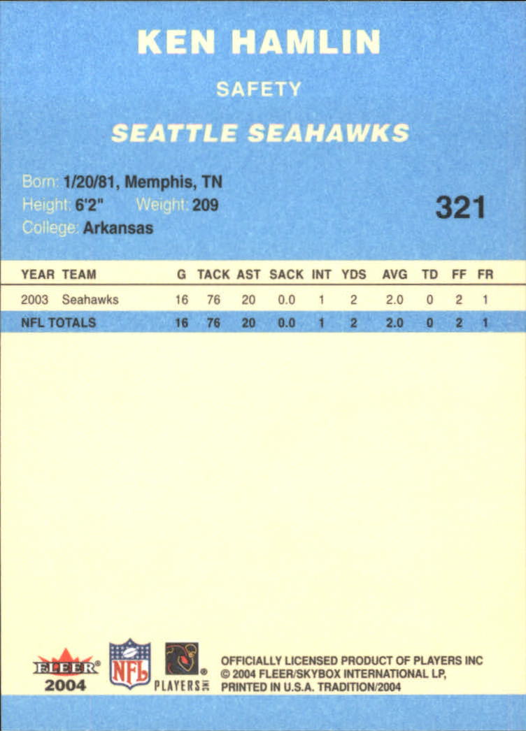 A9361- 2004 Fleer Tradition Blue FB Cards 251-360 -You Pick- 15+ FREE US SHIP - Picture 109 of 162