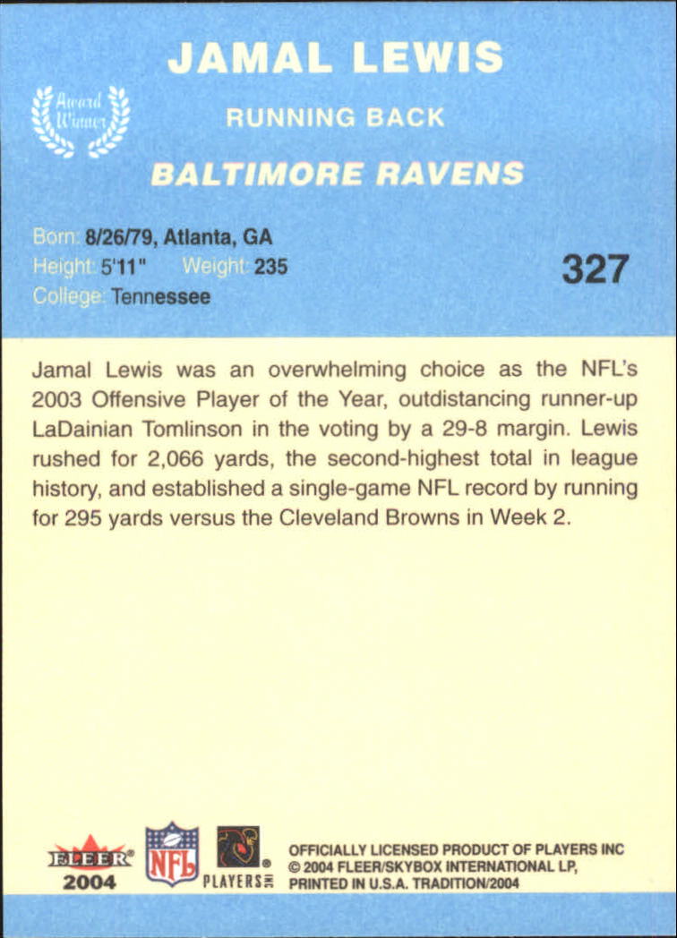 A9361- 2004 Fleer Tradition Blue FB Cards 251-360 -You Pick- 15+ FREE US SHIP - Picture 121 of 162