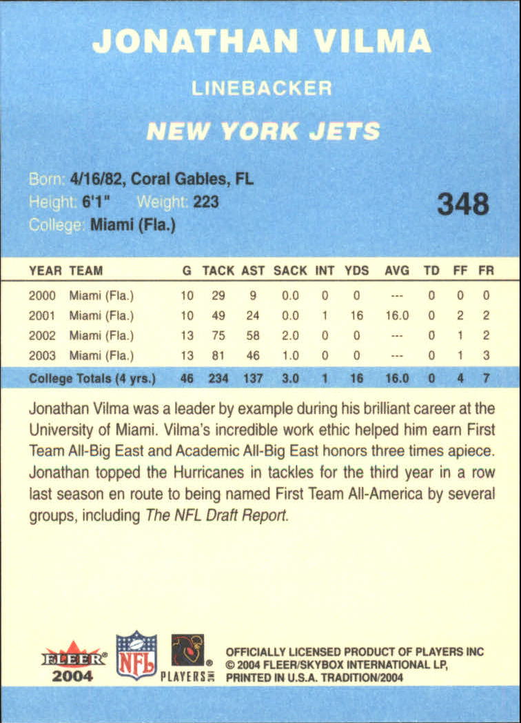 A9361- 2004 Fleer Tradition Blue FB Cards 251-360 -You Pick- 15+ FREE US SHIP - Picture 148 of 162