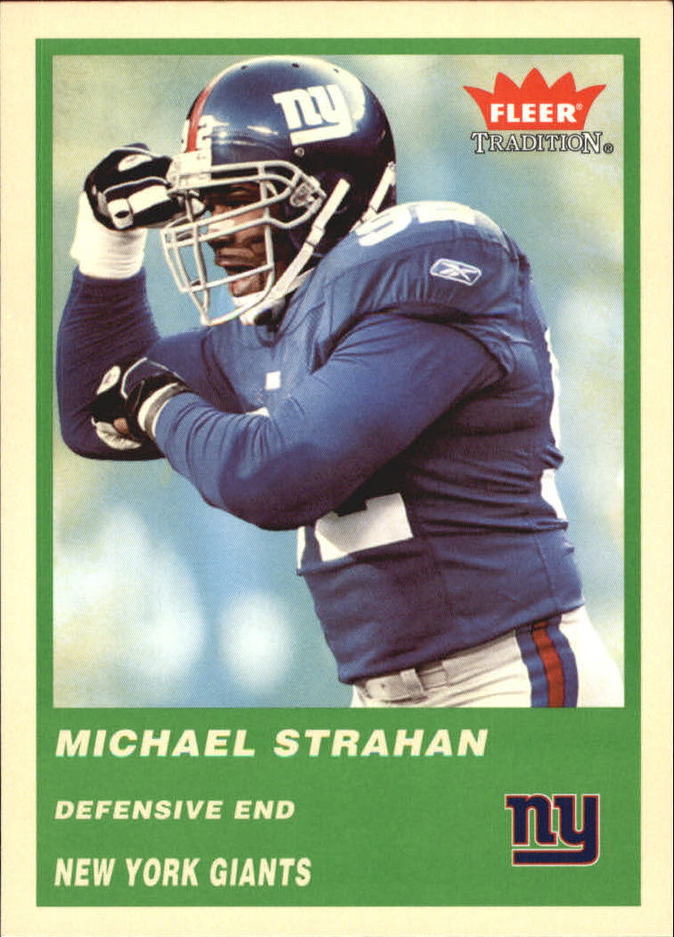 2004 Fleer Tradition Green #180 Michael Strahan