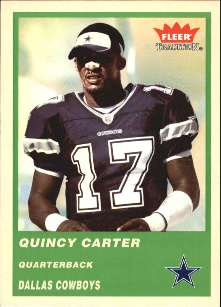 2004 Fleer Tradition Green #200 Quincy Carter