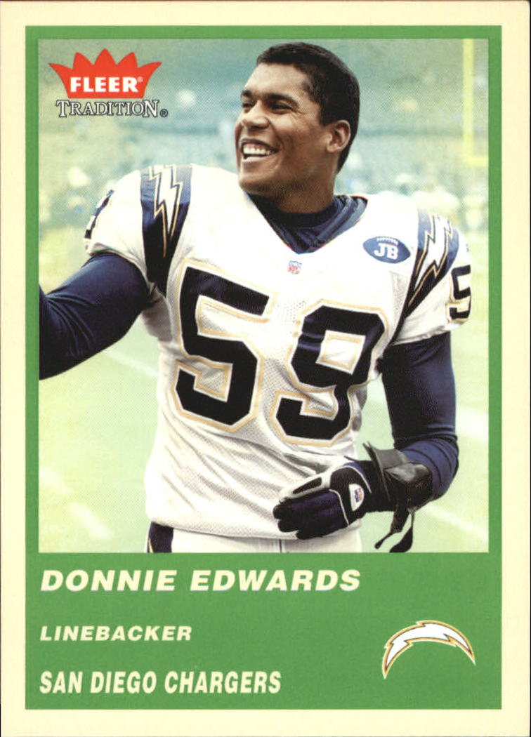 2004 Fleer Tradition Green #316 Donnie Edwards