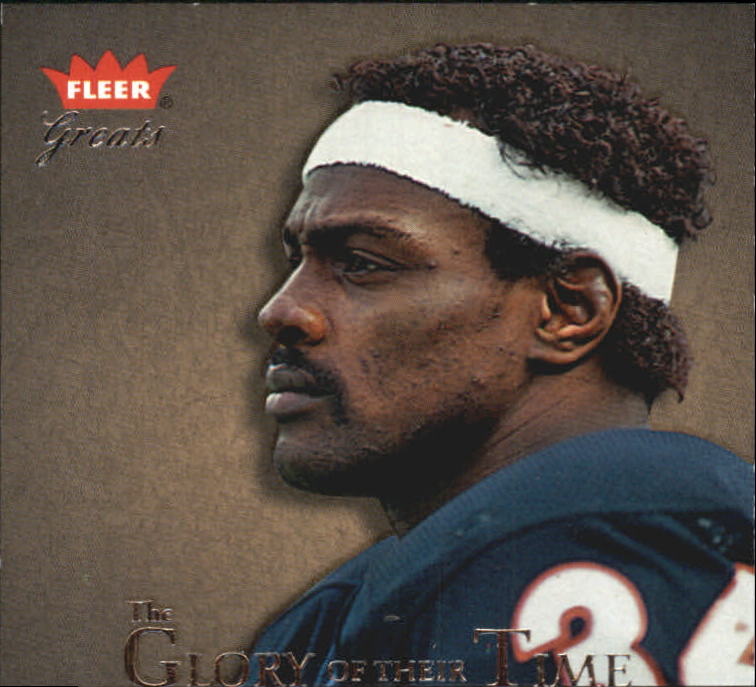 2004 Greats of the Game Glory of Their Time #GOT3 Walter Payton/1977