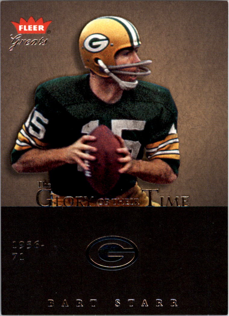 2004 Greats of the Game Glory of Their Time #GOT5 Bart Starr/1966