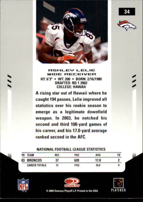 2004 Leaf Certified Materials - #11 Ray Lewis