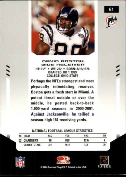 2004 Leaf Certified Materials - #11 Ray Lewis