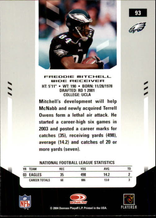 2004 Leaf Certified Materials - #11 Ray Lewis