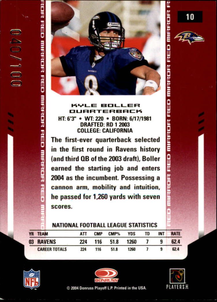 2004 Leaf Certified Materials - #116 Frank Wycheck