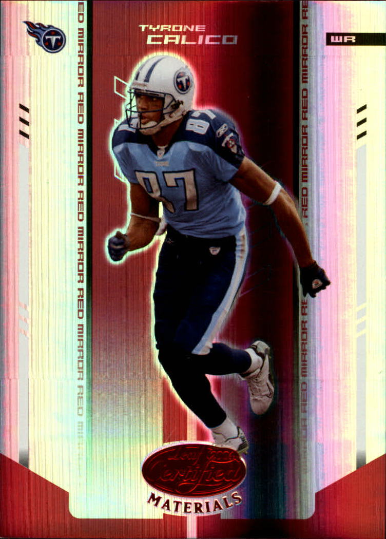 2004 Leaf Certified Materials - #116 Frank Wycheck