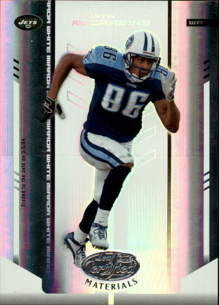 2004 Leaf Certified Materials - #116 Frank Wycheck