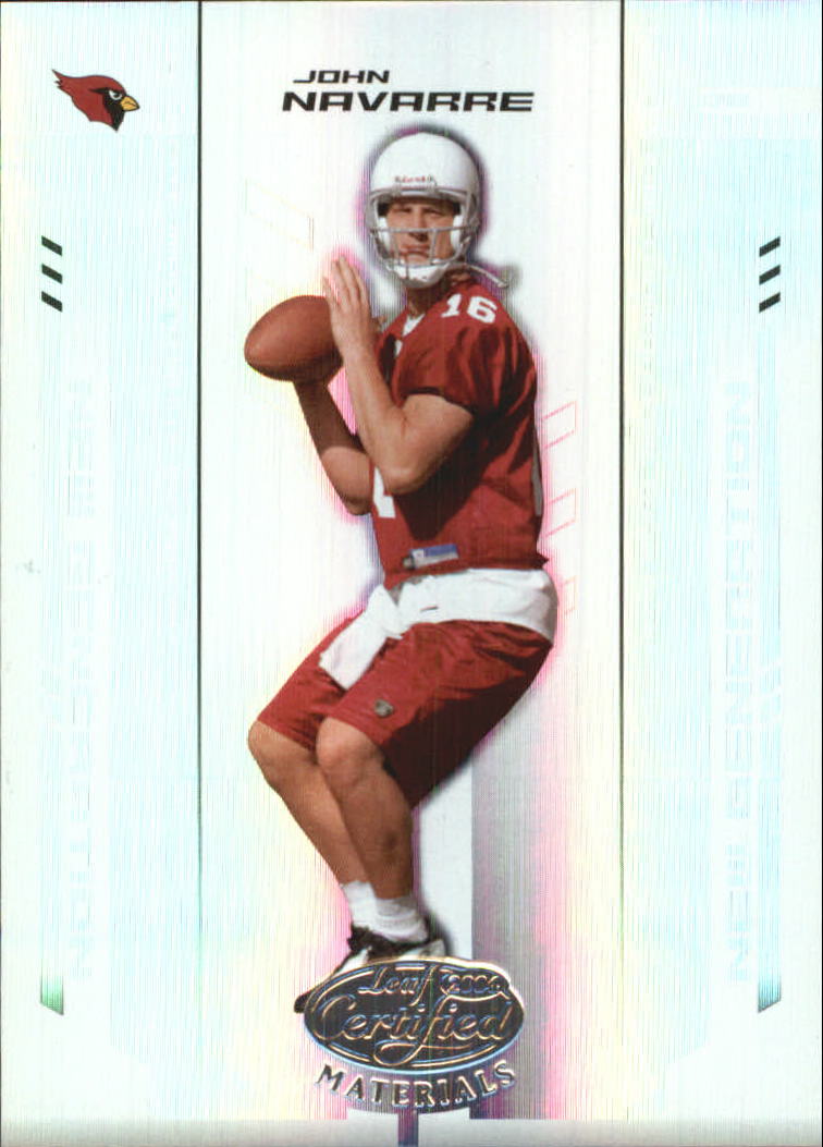 2004 Leaf Certified Materials - #116 Frank Wycheck