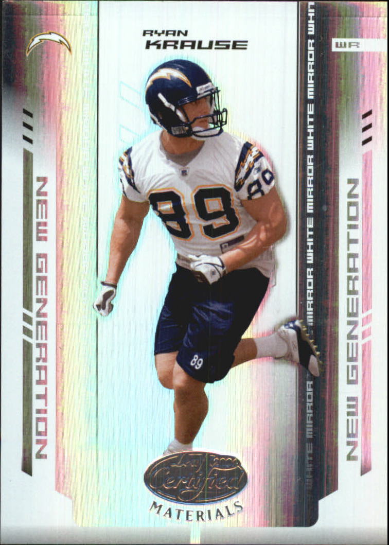 2004 Leaf Certified Materials - #116 Frank Wycheck