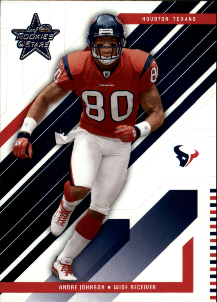 2004 Leaf Rookies and Stars #36 Andre Johnson