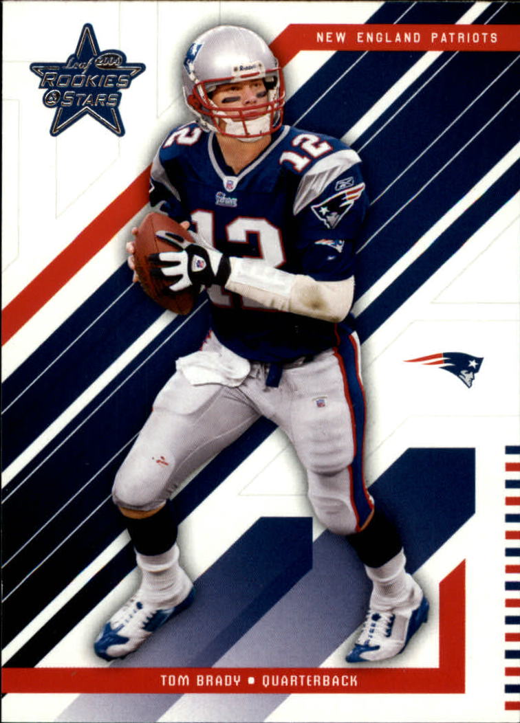 2004 Leaf Rookies and Stars #56 Tom Brady