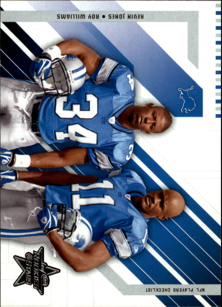 2004 Leaf Rookies and Stars #99 Kevin Jones CL/Roy Williams WR