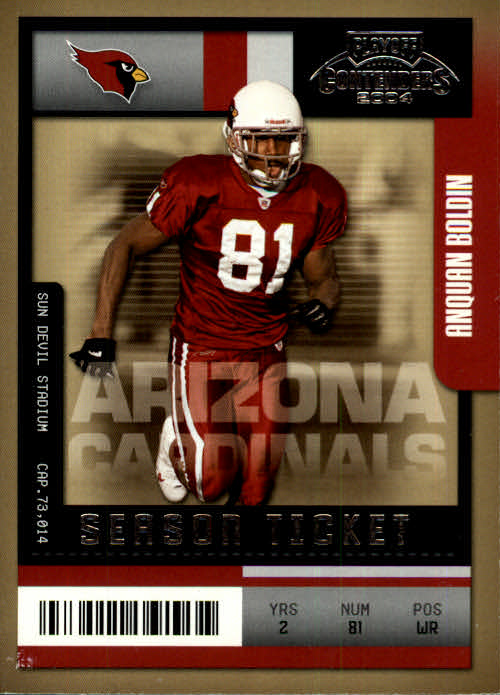 2004 Playoff Contenders #1 Anquan Boldin
