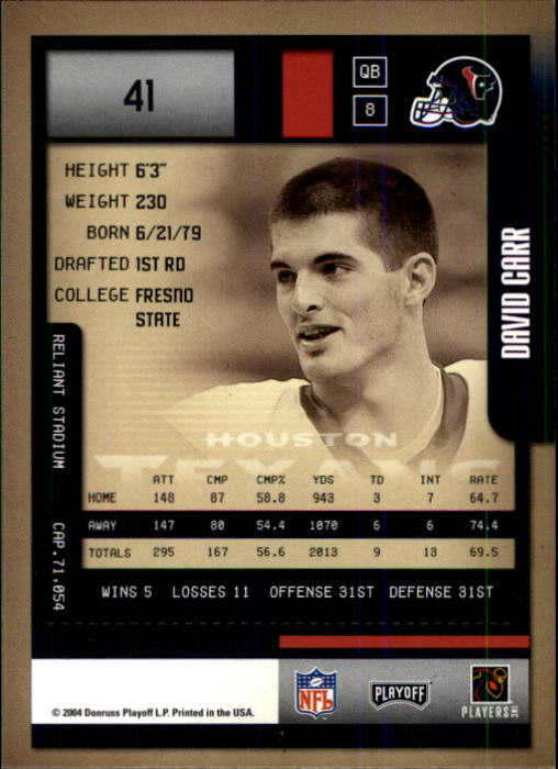 B2643- 2004 Playoff Contenders FB Card #s 1-200 You Pick- 15+ FREE US SHIP - Picture 73 of 183