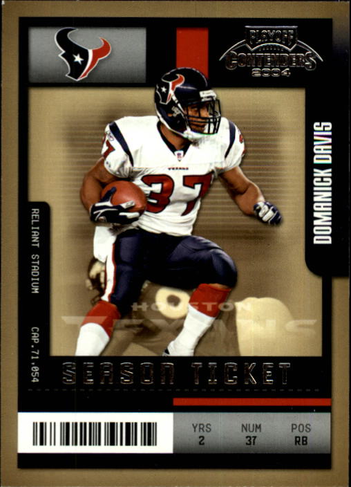B2643- 2004 Playoff Contenders FB Card #s 1-200 You Pick- 15+ FREE US SHIP - Picture 74 of 183