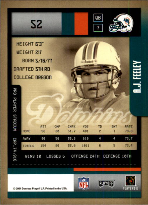 B2643- 2004 Playoff Contenders FB Card #s 1-200 You Pick- 15+ FREE US SHIP - Picture 93 of 183