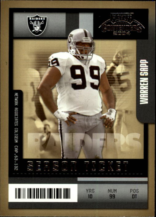 B2643- 2004 Playoff Contenders FB Card #s 1-200 You Pick- 15+ FREE US SHIP - Picture 130 of 183