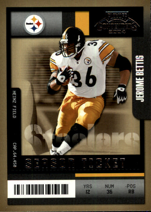 2004 Playoff Contenders #81 Jerome Bettis