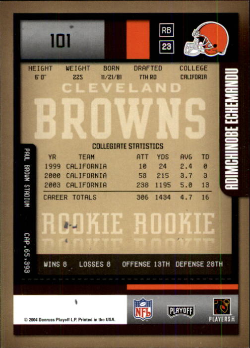 B2643- 2004 Playoff Contenders FB Card #s 1-200 You Pick- 15+ FREE US SHIP - Picture 175 of 183