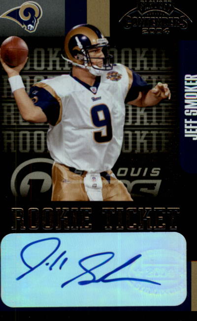 2004 Playoff Contenders #139 Jeff Smoker AU RC