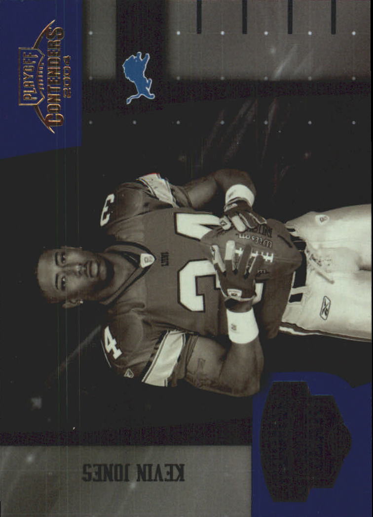 2004 Playoff Contenders ROY Contenders Blue #ROY6 Kevin Jones