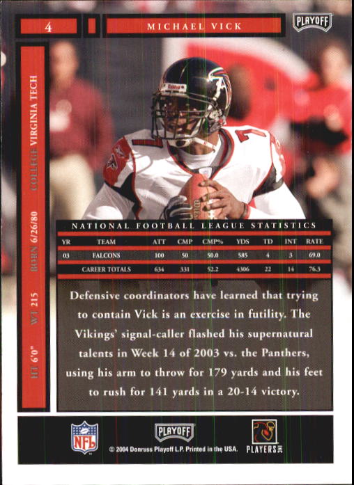 A9137- 2004 Playoff Honors FB Cards 1-233 +Inserts -You Pick- 15+ FREE US SHIP - Picture 9 of 221