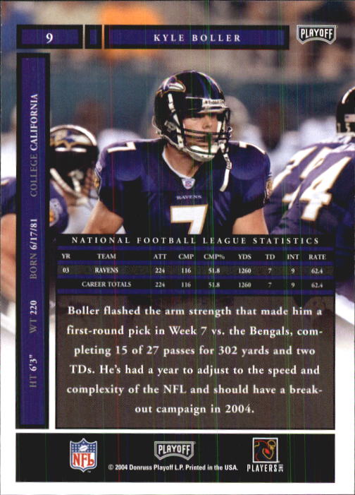 A9137- 2004 Playoff Honors FB Cards 1-233 +Inserts -You Pick- 15+ FREE US SHIP - Picture 17 of 221