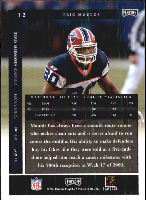 A9137- 2004 Playoff Honors FB Cards 1-233 +Inserts -You Pick- 15+ FREE US SHIP - Picture 21 of 221