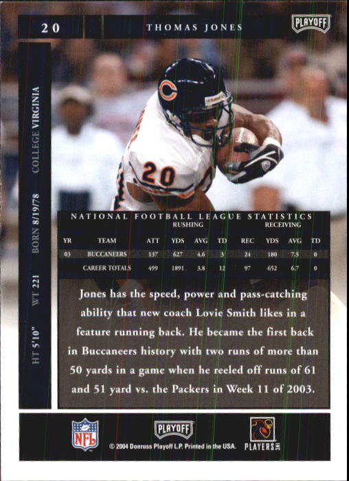 A9137- 2004 Playoff Honors FB Cards 1-233 +Inserts -You Pick- 15+ FREE US SHIP - Picture 35 of 221