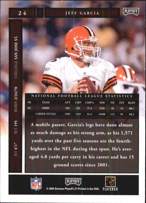 A9137- 2004 Playoff Honors FB Cards 1-233 +Inserts -You Pick- 15+ FREE US SHIP - Picture 43 of 221