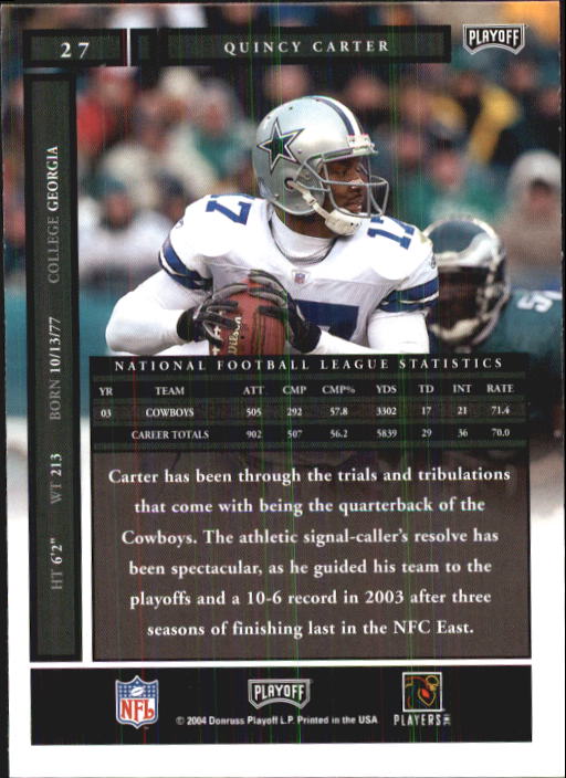 A9137- 2004 Playoff Honors FB Cards 1-233 +Inserts -You Pick- 15+ FREE US SHIP - Picture 47 of 221