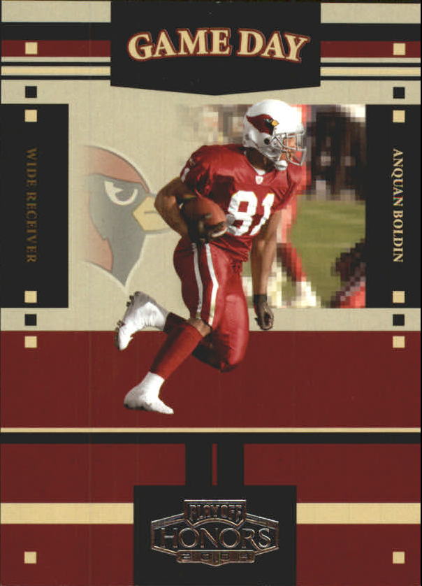 2004 Playoff Honors Game Day #GS2 Anquan Boldin