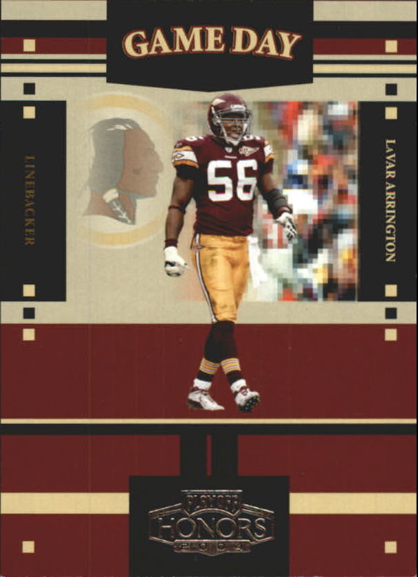 2004 Playoff Honors Game Day #GS13 LaVar Arrington